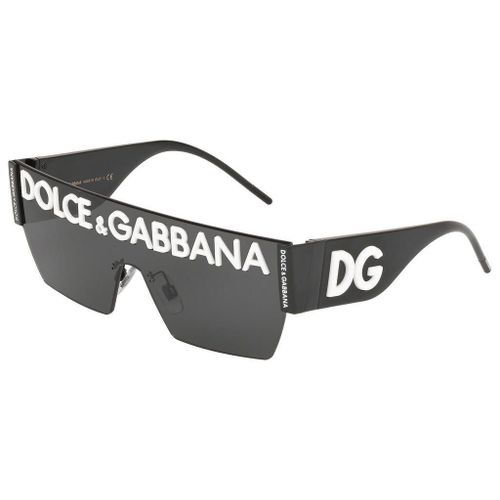 Lunette De Soleil Panoramique Dolce & Gabbana Noir - Xxl