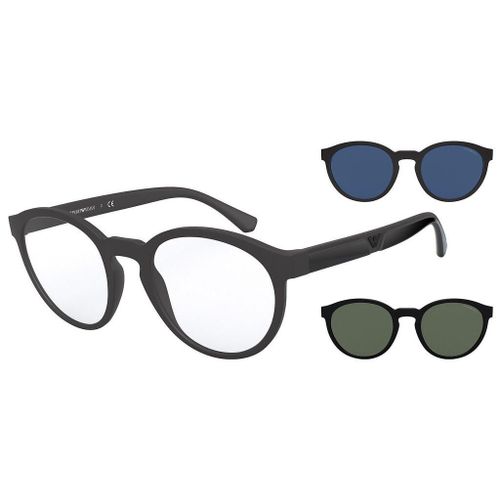 Lunette De Soleil Panto Emporio Armani Noir - M