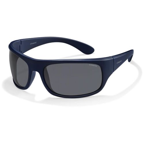 Lunette De Soleil Rectangulaire Polaroid Sports Bleu - Xs