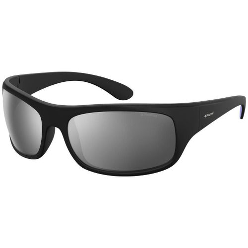Lunette De Soleil Rectangulaire Polaroid Sports Noir - Xs