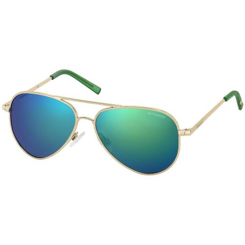Lunette De Soleil Aviateur Polaroid Kids Doré - Xs