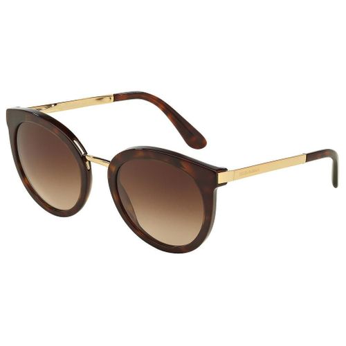 Lunette De Soleil Ronde Dolce & Gabbana Havana - M