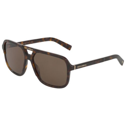 Lunette De Soleil Panto Dolce & Gabbana Havana - L