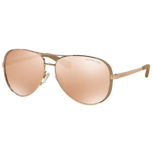 Lunette De Soleil Aviateur Michael Kors Rose - L