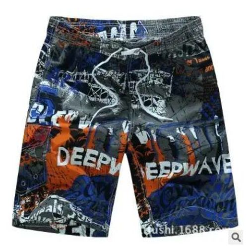 Short De Plage Décontracté Pour Hommes,Pantalon Court Imprimé,Respirant,Doux Et À Séchage Rapide