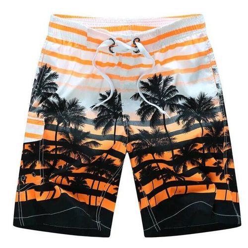 Short Imprimé Pour Hommes,Pantalon Court Décontracté Et Confortable,Respirant,À Séchage Rapide,Pour Sports Aquatiques D'été Et Course À Pied