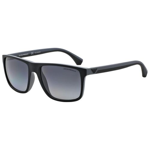Lunette De Soleil Rectangulaire Emporio Armani Noir - M