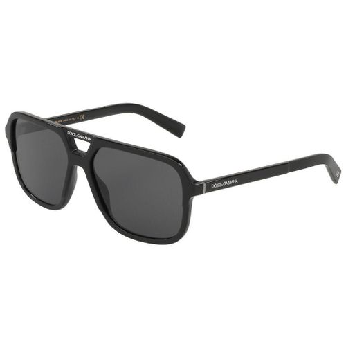 Lunette De Soleil Panto Dolce & Gabbana Noir - L
