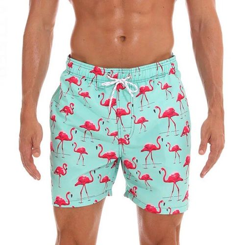 Escatch-Short De Bain À Séchage Rapide Pour Homme,Pantalon De Plage,Design À Rayures Verticales,Surf,Grande Taille,Été