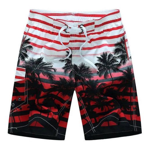 Short Imprimé Pour Hommes,Pantalon Court Décontracté Et Confortable,Respirant,À Séchage Rapide,Pour Sports Aquatiques D'été Et Course À Pied