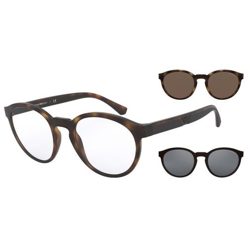 Lunette De Soleil Panto Emporio Armani Havana - M