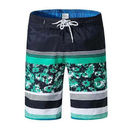 Short De Plage Pour Hommes,Séchage Rapide,Imprimé,Pantalon Court En Polyester,Élastique,Décontracté Et Respirant