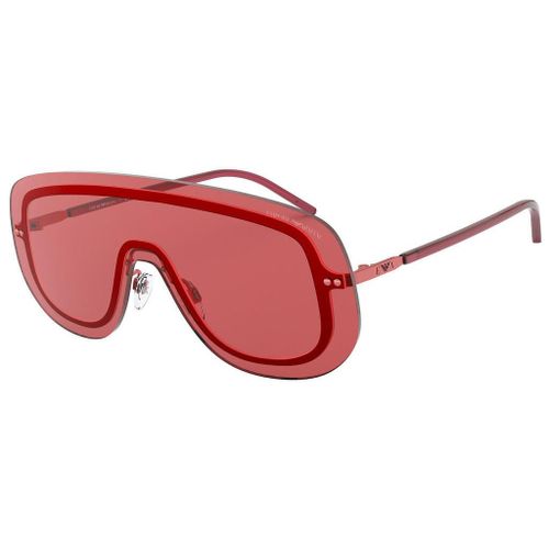 Lunette De Soleil Panoramique Emporio Armani Rouge - Xl
