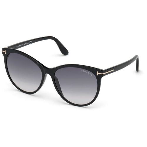 Lunette De Soleil Ronde Tom Ford Noir - Xl