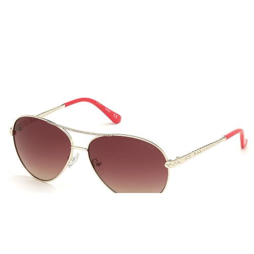 Lunette De Soleil Aviateur Guess Doré - L