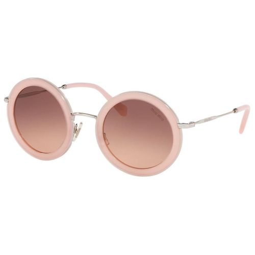 Lunette De Soleil Ronde Miu Miu Rose - L