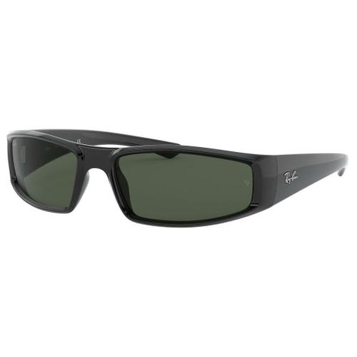 Lunette De Soleil Rectangulaire Ray-Ban Noir - M