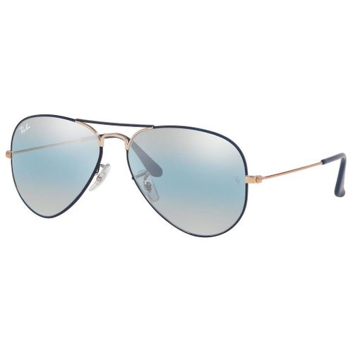 Lunette De Soleil Aviateur Ray-Ban Bleu - M