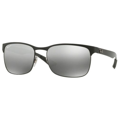 Lunette De Soleil Rectangulaire Ray-Ban Noir - Xl