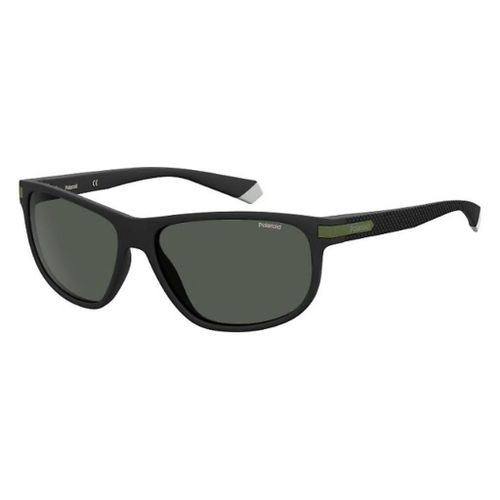 Lunette De Soleil Rectangulaire Polaroid Noir - L