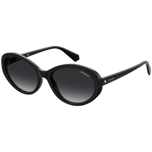 Lunette De Soleil Ovale Polaroid Noir - L