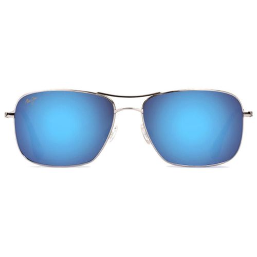 Lunette De Soleil Aviateur Maui Jim Argenté - L