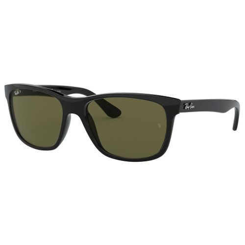 Lunette De Soleil Rectangulaire Ray-Ban Noir - L