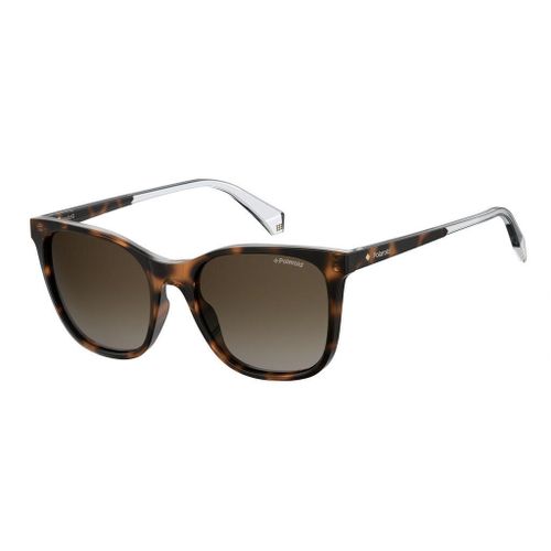 Lunette De Soleil Rectangulaire Polaroid Havana - M