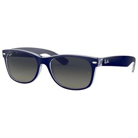 Lunette De Soleil Rectangulaire Ray-Ban Bleu - M