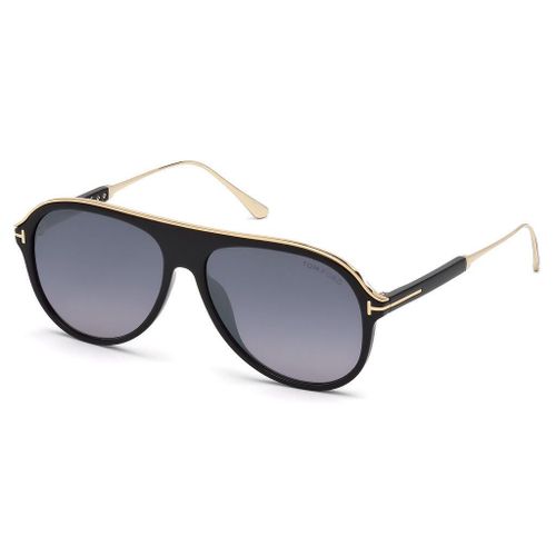 Lunette De Soleil Aviateur Tom Ford Noir - L