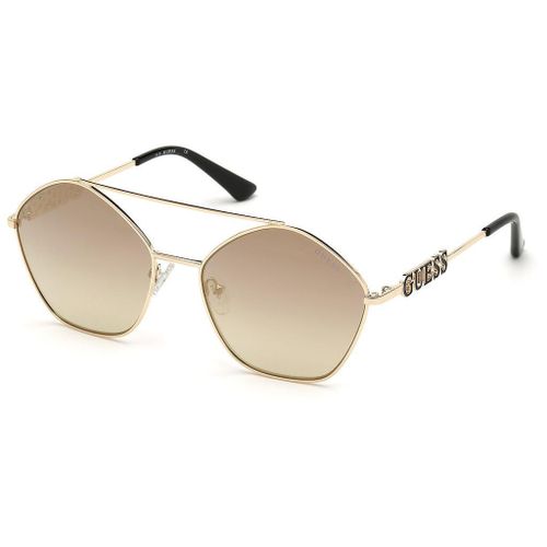Lunette De Soleil Aviateur Guess Doré - Xl