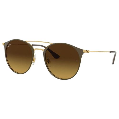 Lunette De Soleil Ronde Ray-Ban Marron - L