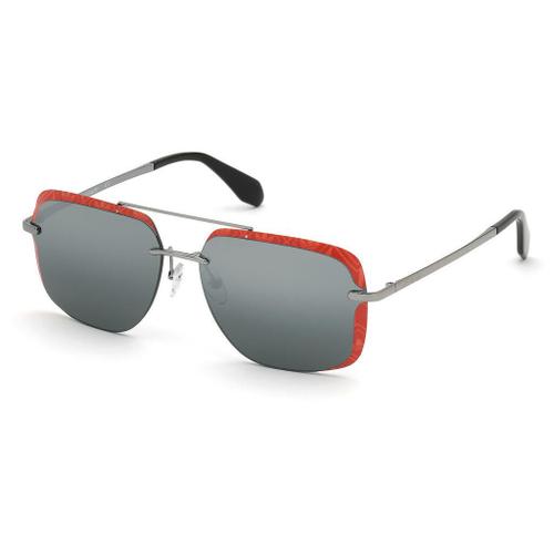 Lunette De Soleil Aviateur Adidas Originals Argenté - L