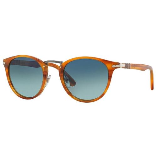 Lunette De Soleil Panto Persol Marron - S