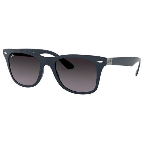 Lunette De Soleil Rectangulaire Ray-Ban Bleu - L