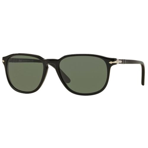 Lunette De Soleil Rectangulaire Persol Noir - M