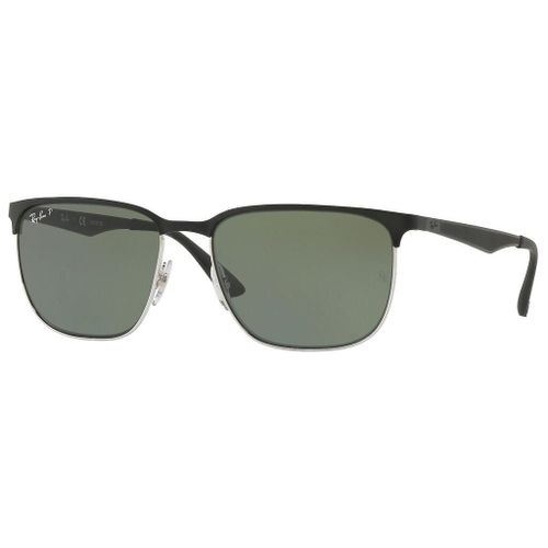 Lunette De Soleil Rectangulaire Ray-Ban Noir - Xl