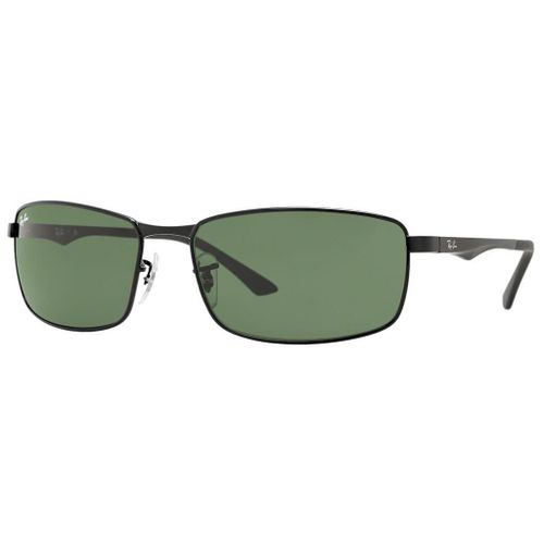 Lunette De Soleil Rectangulaire Ray-Ban Noir - Xl