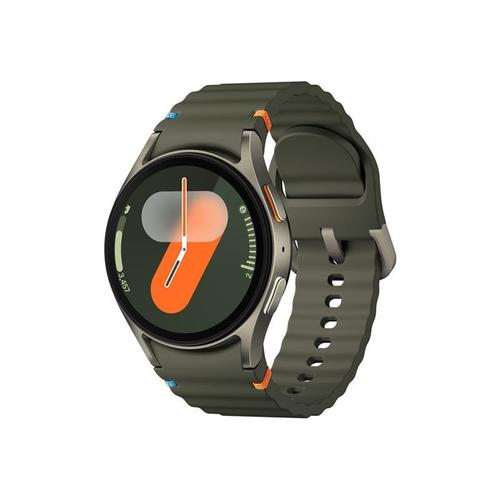 Montre Connectée Samsung Galaxy Watch7 - Boîtier 40 Mm Avec Bracelet Sport Caoutchouc Taille S/M - Vert - 4g