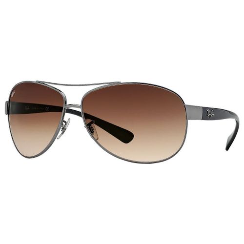 Lunette De Soleil Aviateur Ray-Ban Argenté - Xl