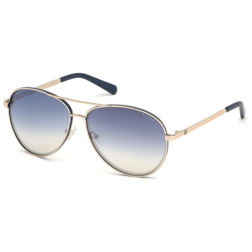 Lunette De Soleil Aviateur Guess Doré - Xl