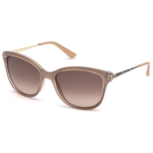 Lunette De Soleil Trapèze Guess Beige - Xl