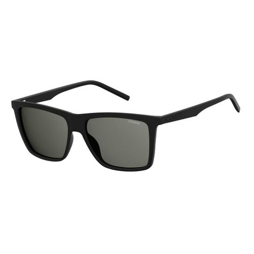 Lunette De Soleil Rectangulaire Polaroid Noir - L