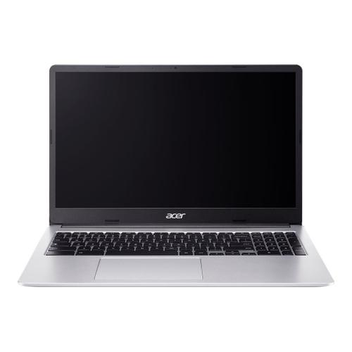 Acer Chromebook 315 CB315-4HT - Celeron N4500 4 Go RAM 128 Go SSD Argent AZERTY