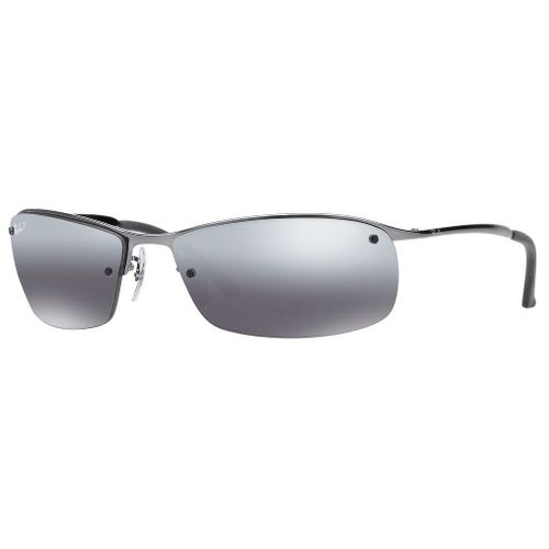 Lunette De Soleil Rectangulaire Ray-Ban Argenté - S
