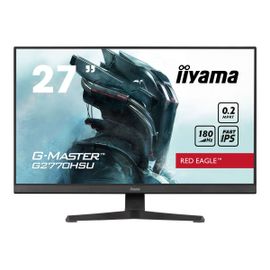 iiyama G-MASTER Red Eagle G2770HSU-B6 - Écran LED - jeux - 27" - 1920 x 1080 Full HD (1080p) @ 180 Hz - Fast IPS - 300 cd/m² - 1000:1 - 0.2 ms - HDMI, DisplayPort - haut-parleurs - noir, mat