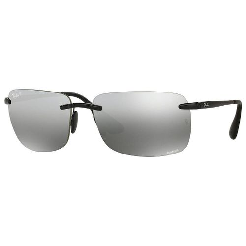 Lunette De Soleil Rectangulaire Ray-Ban Noir - M