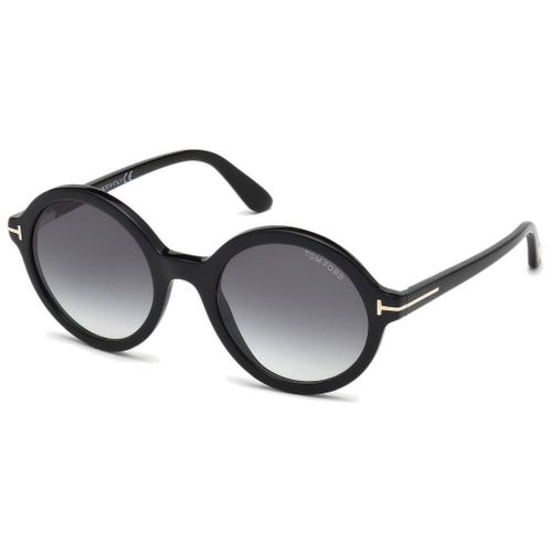 Lunette De Soleil Ronde Tom Ford Noir - L