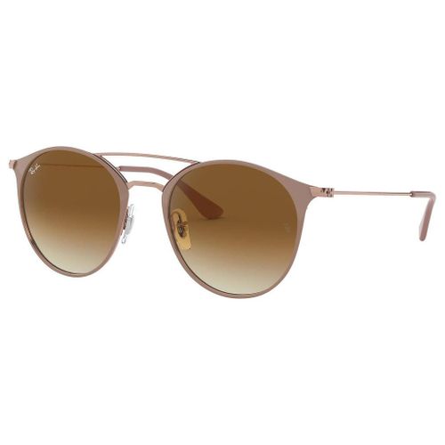 Lunette De Soleil Ronde Ray-Ban Beige - L