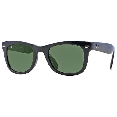 Lunette De Soleil Rectangulaire Ray-Ban Noir - L